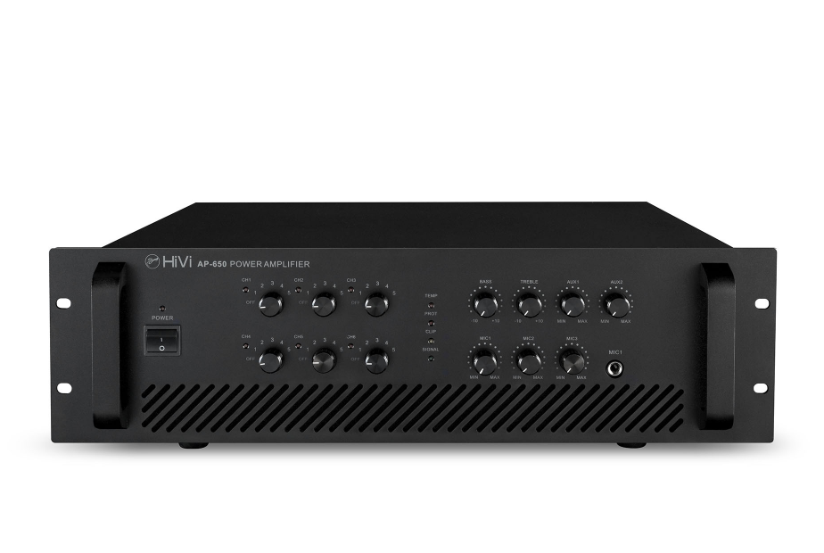 Swan惠威AP系列带分区合并广播功放 AP-500/AP-650